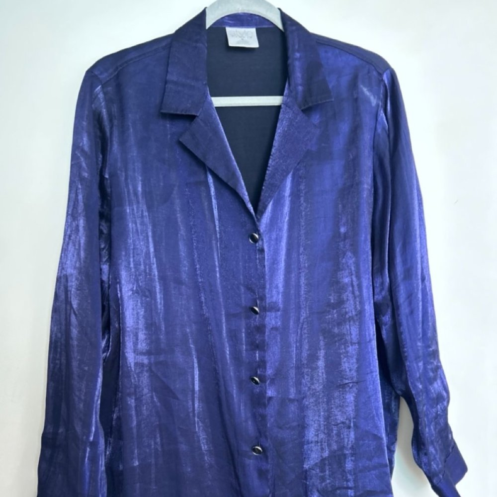 Style Studio Purple Blouse